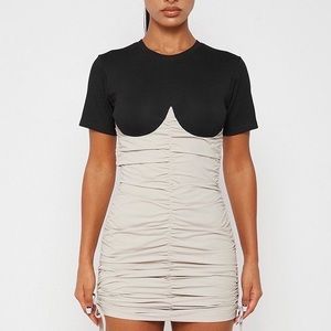 Maniere De Voir mini T-shirt dress.